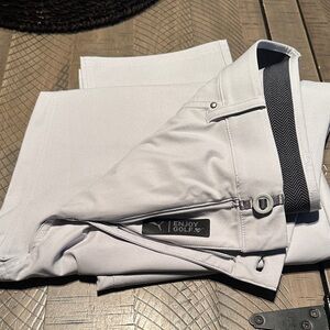 PUMA Men's Beige Golf Pants 35x30